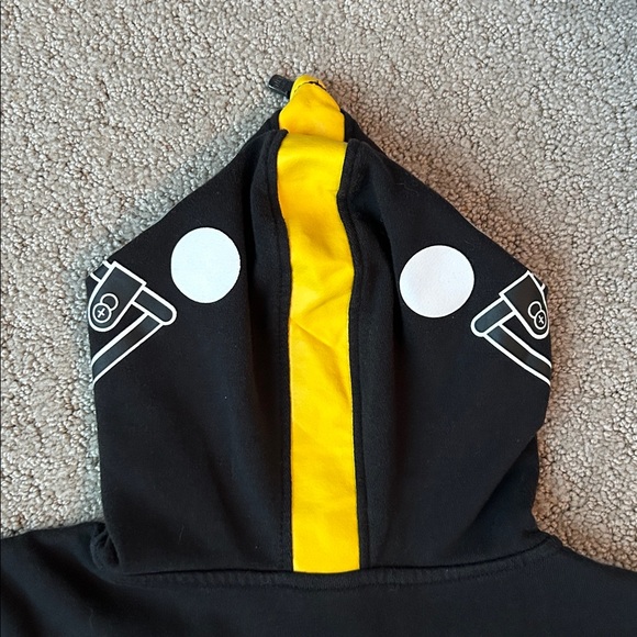 NFL Pittsburgh Steelers Youth Hoodie Football Zip-up Sweatshirt Large 14/16 - Picture 12 of 12